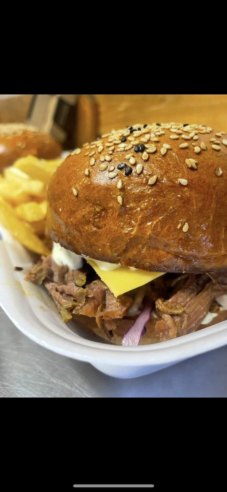 Mexican Beef Burger.